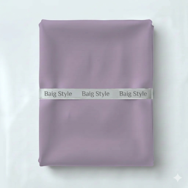 Unstitched Wash & Wear Suit (Low Light Purple)