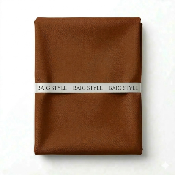 Unstitched Wash & Wear Suit (Classic Brown)